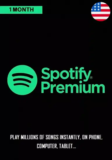 Spotify 1 Month US Gift Card cover image