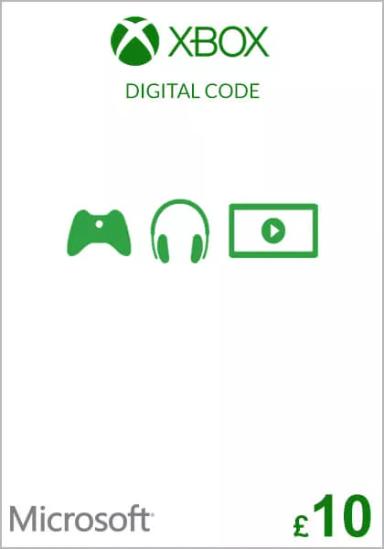 UK Xbox 10 Nael Kinkekaart  cover image