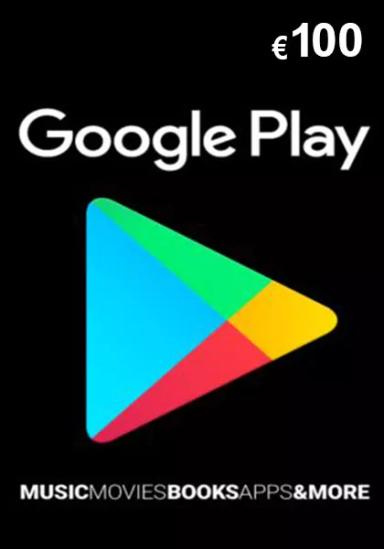 Google Play 100 Euro Kinkekaart cover image