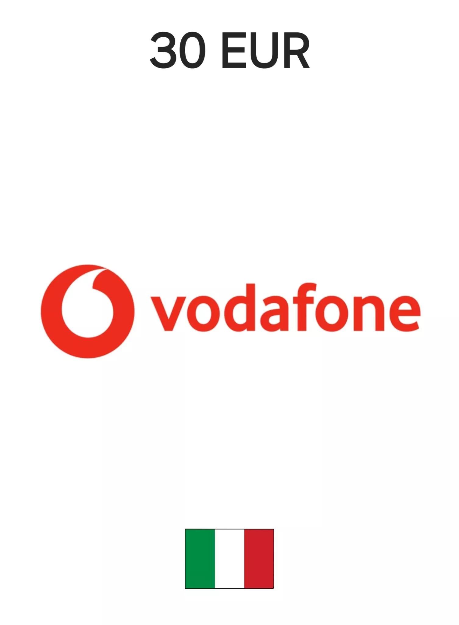 Vodafone Italy 30 EUR Gift Card cover image