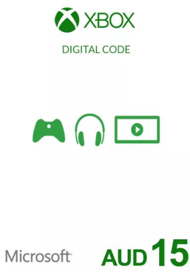 Austraalia Xbox 15 AUD Kinkekaart  cover image