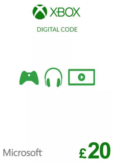 UK Xbox 20 Nael Kinkekaart  cover image