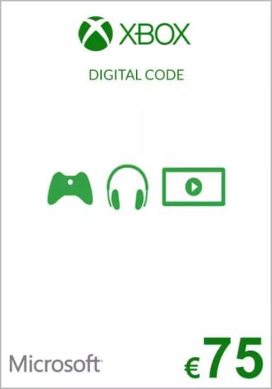 EU Xbox 75 Euro Kinkekaart  cover image