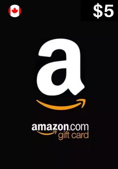 Canada Amazon 5 CAD Gift Card_COVER