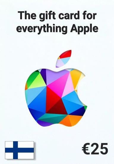 Apple iTunes Finland 25 EUR Gift Card cover image