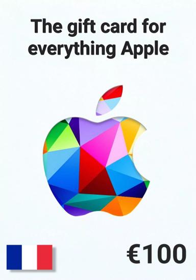 Apple iTunes France 100 EUR Gift Card cover image