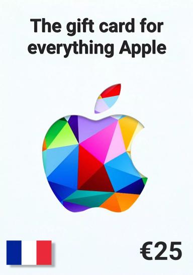 Apple iTunes France 25 EUR Gift Card cover image