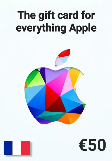 Apple iTunes France 50 EUR Gift Card cover image