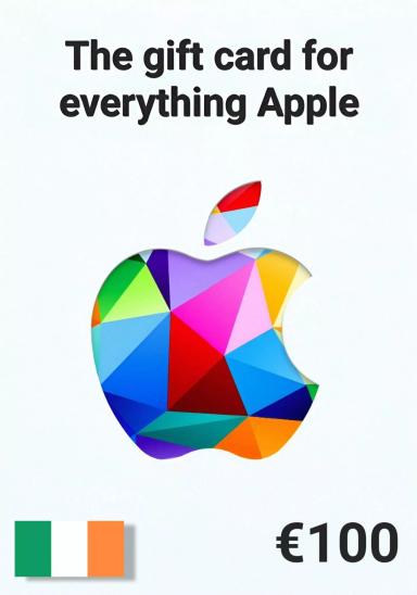 Apple iTunes Ireland 100 EUR Gift Card cover image