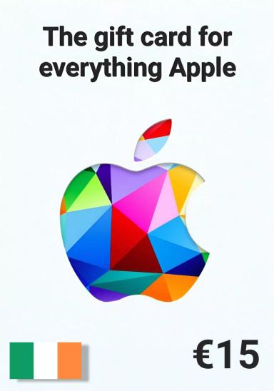 Apple iTunes Ireland 15 EUR Gift Card cover image