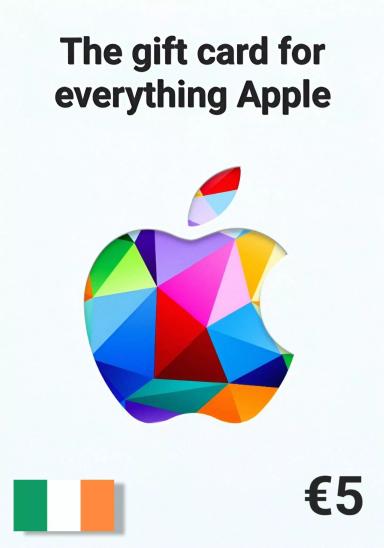 Apple iTunes Ireland 5 EUR Gift Card cover image
