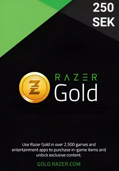 Razer Gold 250 SEK Gift Card cover image