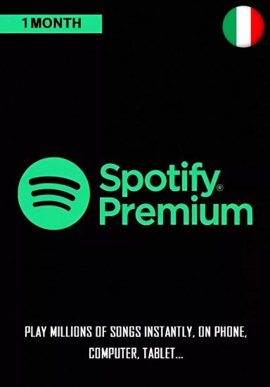 Spotify 1 Month IT Gift Card cover image