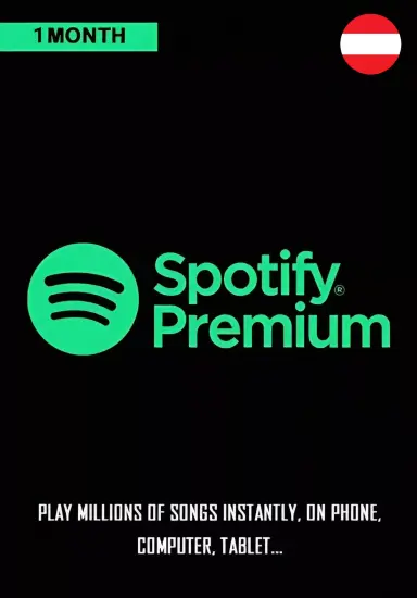 Spotify 1 Months AT Gift Card cover image