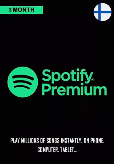 Spotify 3 Months FI Gift Card cover image