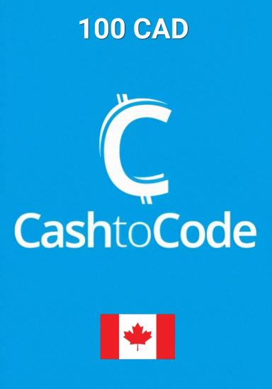 CashtoCode 100 CAD Gift Card cover image