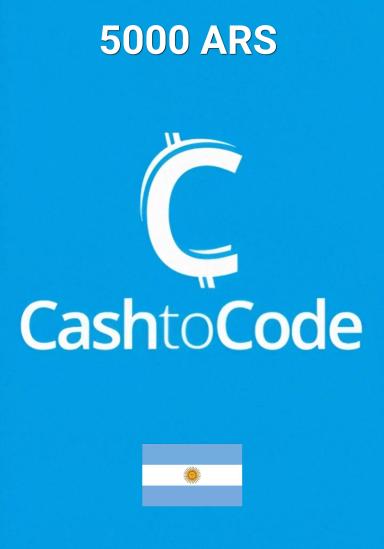 CashtoCode 5000 ARS Gift Card cover image