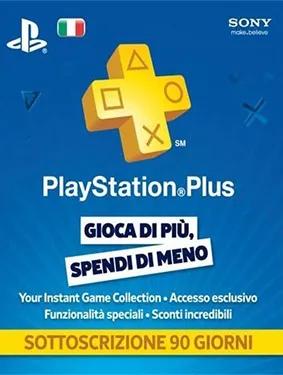 Italy PSN Plus 3-Month Subscription Code