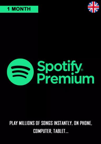 UK Spotify Premium 1 Kuu Liikmeaeg cover image