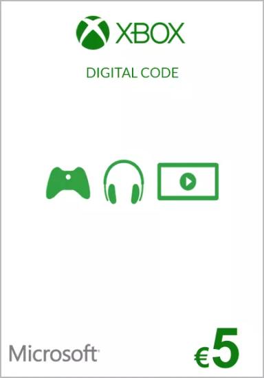 EU Xbox 5 Euro Kinkekaart  cover image