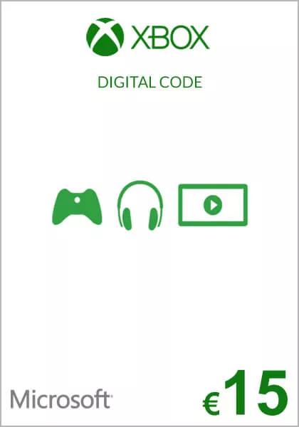 EU Xbox 15 Euro Gift Card