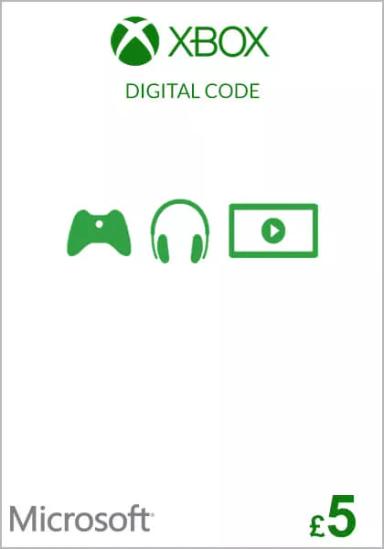 UK Xbox 5 Nael Kinkekaart  cover image