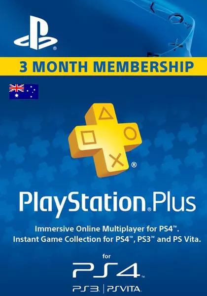 Australia PSN Plus 3-Month Subscription Code