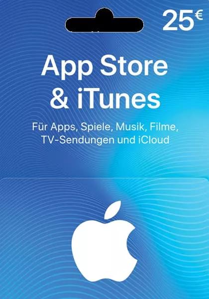 iTunes Germany 25 EUR Gift Card