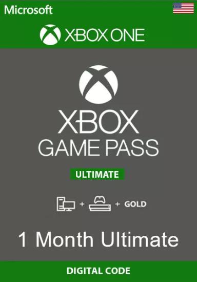 USA Xbox Game Pass Ultimate 1 Kuu Liikmeaeg (Xbox & PC) cover image