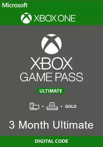 Xbox Game Pass Ultimate 3 Month Membership (Xbox & PC)