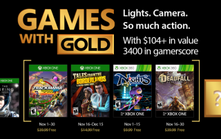 Xbox Live Gold November