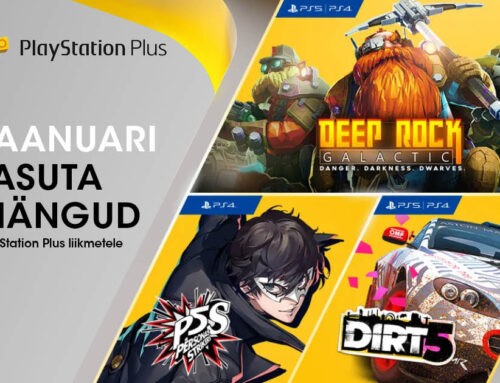 PlayStation Plus tasuta mängud – jaanuar 2022