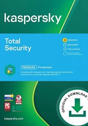 Kaspersky Total Security 2021 (3 Kasutajat / 1 Aasta)