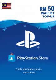 Malaisia PSN 50 RM Kinkekaart