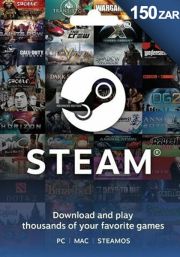 Lõuna-Aafrika Steam 150 ZAR Kinkekaart