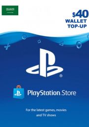Saudi Araabia PSN 40 SAR Kinkekaart