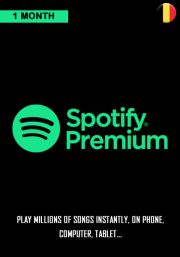 Belgia Spotify Premium 1 Kuu liikmeaeg