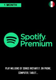 Mehhiko Spotify Premium 1 Kuu liikmeaeg