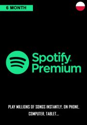 Poola Spotify Premium 6 Kuu liikmeaeg