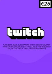 EU Twitch 25 Euro Kinkekaart