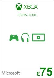 EU Xbox 75 Euro Kinkekaart 