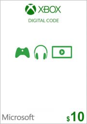 USA Xbox 10 Dollar Kinkekaart 