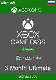 Venemaa Xbox Game Pass Ultimate 3 Kuu Liikmeaeg (Xbox & PC)